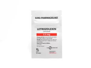 Letrozolexin (Letrozole) – 2.5mg/tab – 50 tab/bag USA