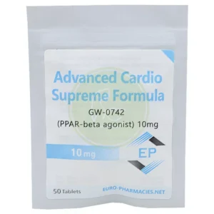 Advanced Cardio (GW 0742) – 10mg/tab – 50 pills