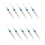 10 x Crowx Syringes 3ml- 1.5 inch
