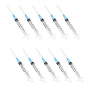 10 x Crowx Syringes 3ml- 1.5 inch